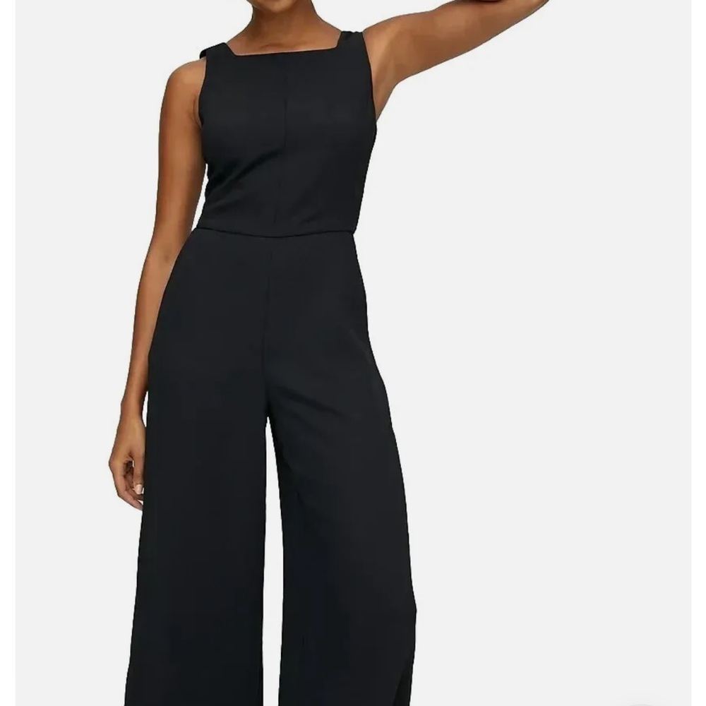 Aritzia Wilfred Ecoulement Tie Back Sleeveless Jumpsuit Size 8